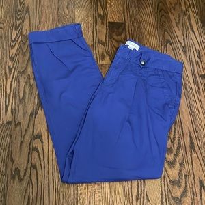 Calvin Klein blue cuffed pants